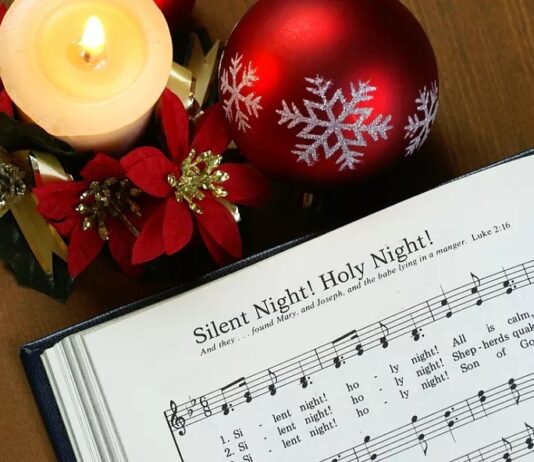 When Christmas is approaching, the song “Silent Night” becomes a friend